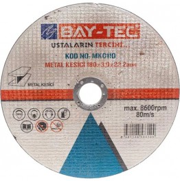 Bay-Tec Metal Kesici 180x3.0x22.2 mm