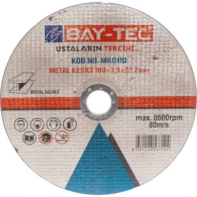 Bay-Tec Metal Kesici 180x3.0x22.2 mm