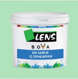 Lens Saf Akrilik İç Cephe Boyası Fıstık Yeşili 10 KG (Fiyat İçin İletişime Geçiniz)