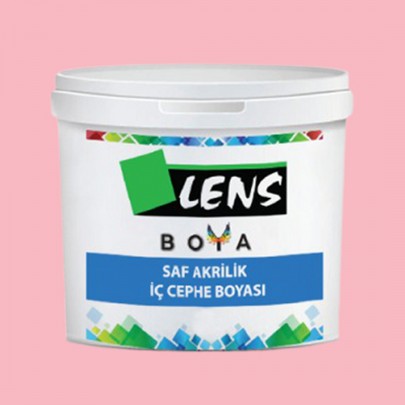 Lens Saf Akrilik İç Cephe Boyası Pembe 3,5 KG (Fiyat İçin İletişime Geçiniz)