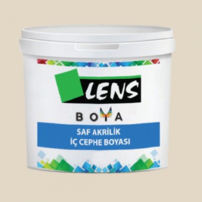 Lens Saf Akrilik İç Cephe Boyası Bej 10 KG (Fiyat İçin İletişime Geçiniz)