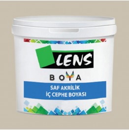 Lens Saf Akrilik İç Cephe Boyası Kum Beji 10 KG (Fiyat İçin İletişime Geçiniz)