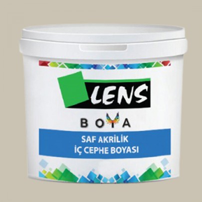 Lens Saf Akrilik İç Cephe Boyası Taş Rengi 10 KG (Fiyat İçin İletişime Geçiniz)