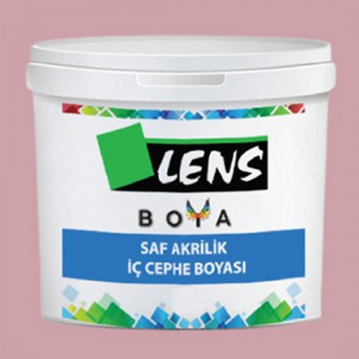 Lens Saf Akrilik İç Cephe Boyası Gül Kurusu 10 KG (Fiyat İçin İletişime Geçiniz)