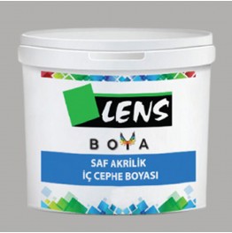 Lens Saf Akrilik İç Cephe Boyası Gümüş 3,5 KG (Fiyat İçin İletişime Geçiniz)