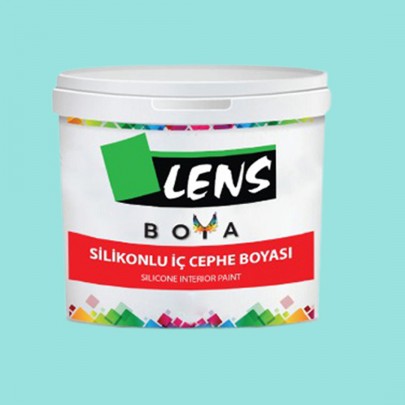 Lens Silikonlu  İç Cephe Boyası Akuamarin 10 KG (Fiyat İçin İletişime Geçiniz)