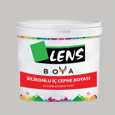 Lens Silikonlu  İç Cephe Boyası Gri 10 KG (Fiyat İçin İletişime Geçiniz)