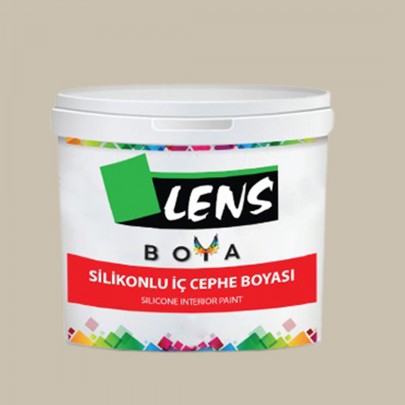 Lens Silikonlu İç Cephe Boyası Kum Beji 10 KG (Fiyat İçin İletişime Geçiniz)