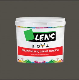 Lens Silikonlu  İç Cephe Boyası Antrasit 10 KG (Fiyat İçin İletişime Geçiniz)