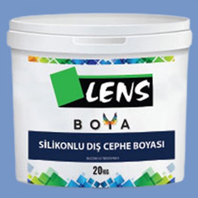 Lens Silikonlu Dış Cephe Boyası İndigo 20 KG  (Fiyat İçin İletişime Geçiniz)