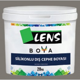 Lens Silikonlu Dış Cephe Boyası Koyu Gri 20 KG  (Fiyat İçin İletişime Geçiniz)