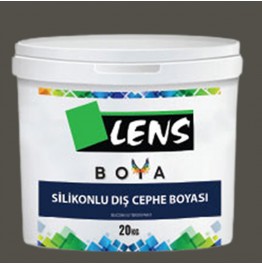 Lens Silikonlu Dış Cephe Boyası Koyu Antrasit 20 KG  (Fiyat İçin İletişime Geçiniz)