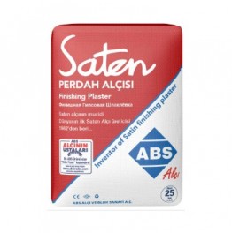 ABS Saten Perdah Alçısı 25 Kg