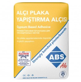 ABS Alçı Plaka Yapıştırıcısı 25 Kg