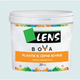 Lens Plastik İç Cephe Boyası Buz Mavi 10 KG (Fiyat İçin İletişime Geçiniz)