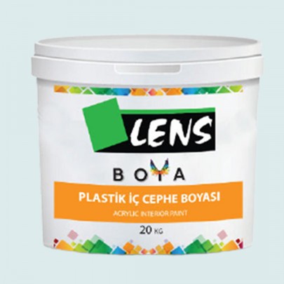 Lens Plastik İç Cephe Boyası Buz Mavi 3,5 KG (Fiyat İçin İletişime Geçiniz)