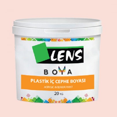 Lens Plastik İç Cephe Boyası Kavun İçi 3,5 KG (Fiyat İçin İletişime Geçiniz)