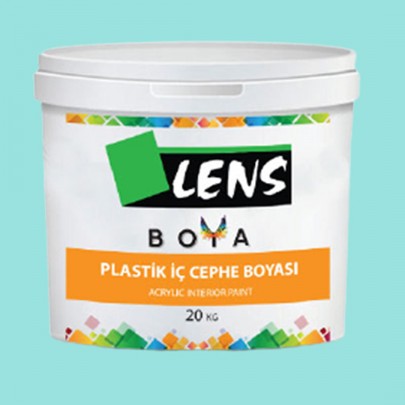 Lens Plastik İç Cephe Boyası Akuamarin 20 KG (Fiyat İçin İletişime Geçiniz)