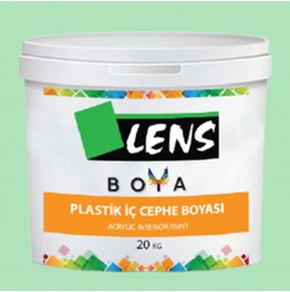 Lens Plastik İç Cephe Boyası Fıstık Yeşil 10 KG (Fiyat İçin İletişime Geçiniz)