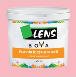 Lens Plastik İç Cephe Boyası Pembe 10 KG (Fiyat İçin İletişime Geçiniz)