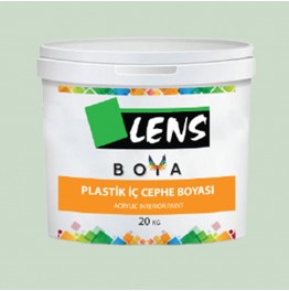 Lens Plastik İç Cephe Boyası Soft Yeşil 10 KG (Fiyat İçin İletişime Geçiniz)