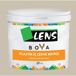 Lens Plastik İç Cephe Boyası Kum Beji 20 KG (Fiyat İçin İletişime Geçiniz)