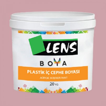 Lens Plastik İç Cephe Boyası Gül Kurusu 3,5 KG (Fiyat İçin İletişime Geçiniz)