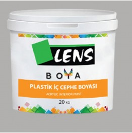 Lens Plastik İç Cephe Boyası Gümüş 10 KG (Fiyat İçin İletişime Geçiniz)