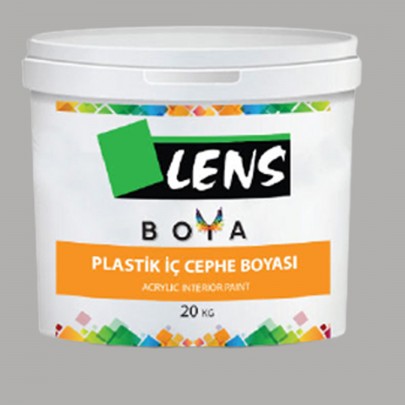 Lens Plastik İç Cephe Boyası Gümüş 20 KG (Fiyat İçin İletişime Geçiniz)